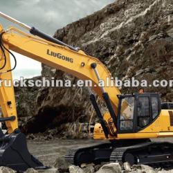 LiuGong 1.0 m3 bucket capacity excavator machinery for small industry