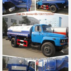 Long head 4*2 Dongfeng 8 cbm water bowser truck