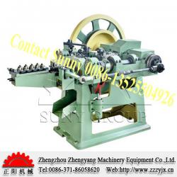 Low noise High efficiency nail making machine