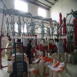 Low Power Consumption Corn/Maize Milling Machine,Flour Mill Plant