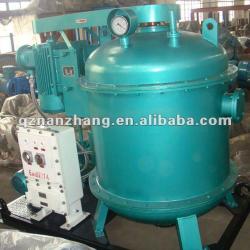 Low power consumption vacuum degasser for drilling fiuid