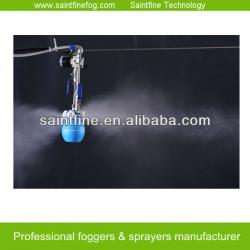 Low pressure humidification system with dry fog