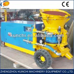 low price ISO9001 dry/wet type shotcrete machine/shotcreting machine for sale