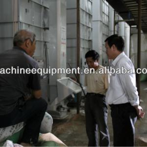 Low temperature drying grain dryer equipment with biomass stove