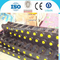 LQ supply LX35 open on both side engineering nylon66 cable chains 2USD/M