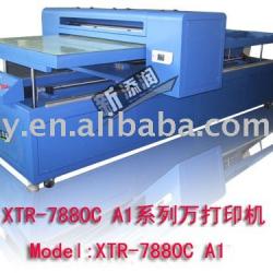 LR-4880C A2 size industrial digital inkjet eco-solvent flatbed pad printer