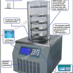 Lyophilizer, Vacuum Freeze Drying Equipment (TOPT-10A)