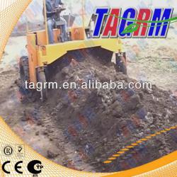 M2000 compost machine TAGRM is a self-propelled straddle turner