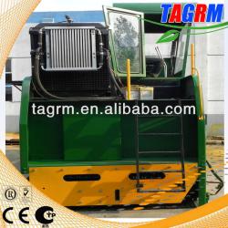 M5000 Agriculture compost turner/pile turner machine with hydraulic power steering system