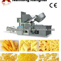 Macaroni pasta pellets fryging machine