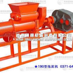 making well earth clay tile machine