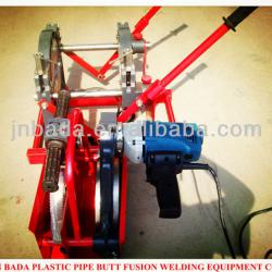 manual 200 (2 fixtures) pe pipe butt fuison welding machine