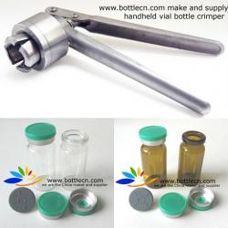 manual cap crimping sealing machine for 10ml vial bottle, 500ml bottle