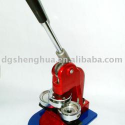 Manual colorful badge press machine