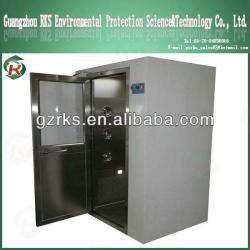 Manual door air shower/1 or 2person air shower supplier