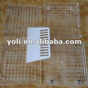 manual eco-friendly material capsule filling board