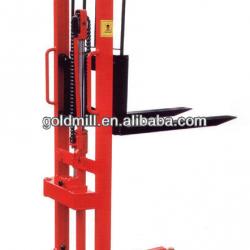 Manual Hydraulic1.6m Height 0.5~3Ton Hand Stacker Forklift Manual Stacker