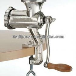 manual meat grinder silver painted with factory price