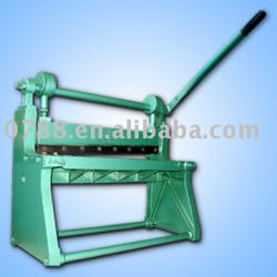 manual metal sheet cutting machine