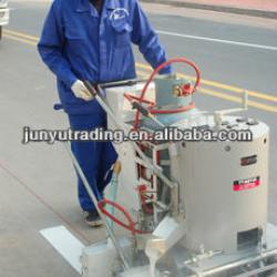 Manual thermoplastic road marking machine