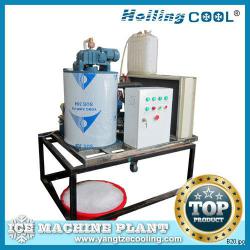 Marine flake ice machine 1ton/day for fish processing