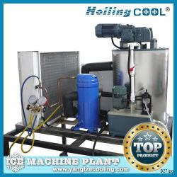 Marine water flake ice machine 1000kg/day for drinking