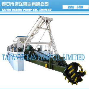 Mechanical cutter suction dredger