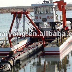 mechanical cutter suction river mud dredge