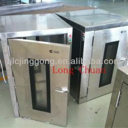 Mechanical interlock pass box for cleanroom