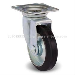 Medium Duty Swivel Caster Rubber Wheel series FJ150