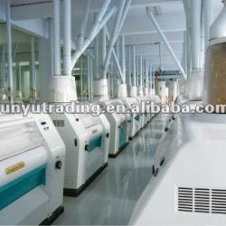 Medium scale 40-80tons wheat flour mill