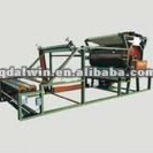 Mesh belt attaching machine