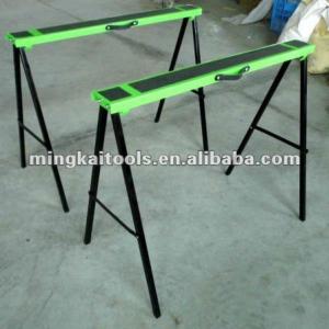 Metal 120kgs capacity foldable sawhorse,Steel Workbench