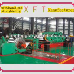 metal coil withdrawal and Straightening machine