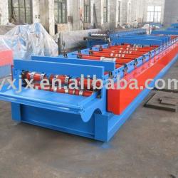 Metal deck roll forming machine