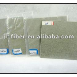 Metal fiber felt for viscosity polymer filtration