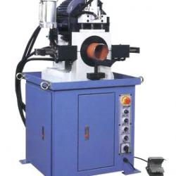 Metal pipe and bar chamfering machine