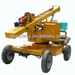 Metal Road Guardrail Pile Driver Machine