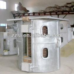 Metal scrap and aluminum scrap melting furnace 50-3000KG