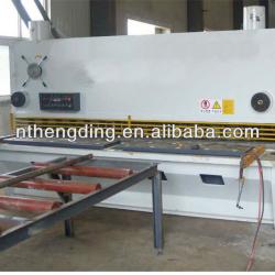 Metal sheet Power Hydraulic guillotine shearing machine