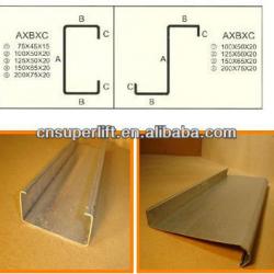 Metal / Steel C channel roll forming machine /C profile forming machine/C frame making machine