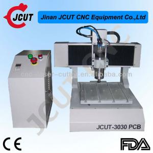 Metal Structure Small-size Desktop PCB CNC Driller and Routter JCUT-3030