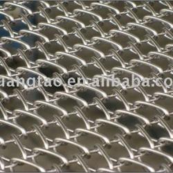 Metal weave conveyer belt mesh