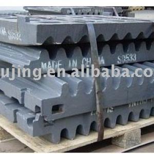 Metso High Manganese JAW PLATE