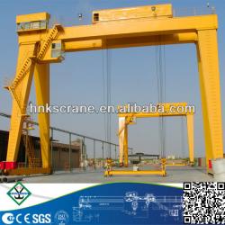 MG Model Double Girder Rail Electric Gantry Cranes