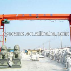 MH model electric hoist gantry crane of truss structure