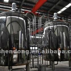 Micro Beer Brewery Equipment 1000L With CE Certificate