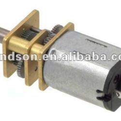 Micro metal gearmotor with extended/back shaft