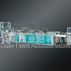 Microcomputer multifunction plastic bag making machine