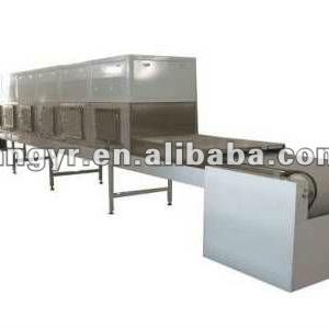 Microwave chemical powder dryer